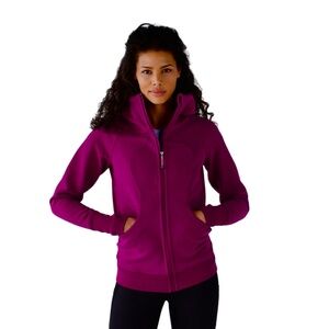 Lululemon Women's Scuba Hoodie Full Zip Berry